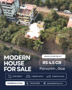 Luxury Residential Modern House for Sale in Porvorim